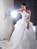 Studio Photo] Jill Weiting's white wedding dress(17)